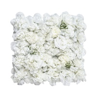 VEVOR 3D Flower Wall Panel, 24 PCS 15 x 15 inch, Artificial Floral Wall Background Mesh Backing Mat,Seamless Design&Easy Installation for Wedding Vale