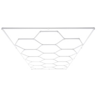 VEVOR Hexagon Garage Lights 66300LM 15 Grids Honeycomb LED Shop Ceiling Light