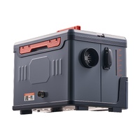 VEVOR Diesel Heater, 8KW, DC 12V/24V, All in One Portable Diesel Air Heater with Bluetooth APP Control, Remote Control and LCD Screen, 5 L Fuel Tank f