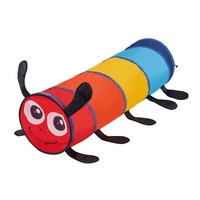 VEVOR Kids Play Tunnel Tent for Toddlers, Colorful Pop Up Caterpillar Crawl Tunnel Toy for Baby or Pet, Collapsible Gift for Boy and Girl Play Tunnel 