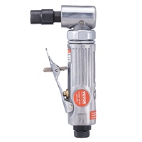 VEVOR Air Angle Die Grinder, 1/4" Right Angle Die Grinder (20000RPM), Heavy Duty 90-Degree Angled Air Powered, 24PCS Discs for Grinding, Polishing, De
