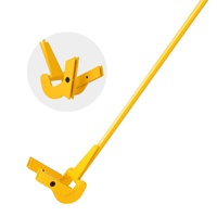 VEVOR Pallet Buster, 104 cm Handle, 907 kg Weight Capacity, Q235 Carbon Steel, Heavy Duty Deck Wrecker Demolition Wood Pallet Tool Breaker Pry Bar Pul