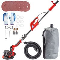 VEVOR Drywall Sander 750W Electric, Electric Sander Variable Speed 800-1750RPM, Drywall Sander Foldable Sheetrock Sander, with Telescope Handle ,Vacuu