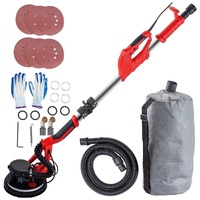 VEVOR Drywall Sander 750W, Electric Drywall Sander, Foldable Sheetrock Sander, with Telescope Handle, Electric Sander, Variable Speed 800-1750 RPM, Wa