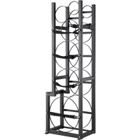 VEVOR Refrigerant Tank Rack, with 1 x 50lb, 2 x 30lb and Other 3 Small Bottle Tanks, Cylinder Tank Rack 15.55x12.99x49.8 in, Refrigerant Cylinder Rack