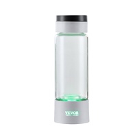 VEVOR Hydrogen Water Bottle Generator, 380 ml / 13.4 oz Capacity Portable Hydrogen Water Maker, SPE Technology Hydrogen Rich Water Ionizer Machine wit
