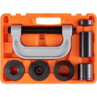VEVOR Ball Joint Press Kit, 10 pcsTool Kit, C-press Ball joint Remove and Install Tools, for Most 2WD and 4WD Cars, Heavy Duty Ball Joint Repair Kit f