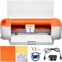 VEVOR Vinyl Cutter Machine, Bluetooth Connectivity DIY Cutting Machine, Compatible with iOS, Android, Windows and Mac, Massive Designs Included, for C