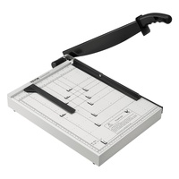 VEVOR Paper Cutter, Guillotine Trimmer, 381 mm Cut Length, 16 Sheets Capacity, Heavy Duty Guillotine Paper Cutter with Guard Rail/Blade Lock for Cards