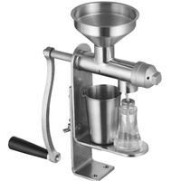 VEVOR Manual Oil Press Machine, Stainless Steel Oil Extractor Machine, Detachable Oil Presser for Effortless Cleaning, Household Oil Expeller for Pres