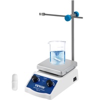 VEVOR Magnetic Stirrer Magnetic Stirrer Plate Magnetic Plate Aluminum Panel Magnetic Stirrer Hot Plate Magnetic Plate with 1 inch Stirr Bar Magnetic S