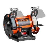 VEVOR Jewelry Polisher, Bench Grinder Polishing & Buffing Machine, 3590RPM Bench Lathe Polisher with 1 Wool Wheel & 1 Abrasive Fiber Wheel & 1 Grindin
