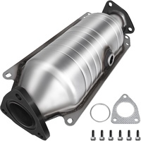VEVOR Catalytic Converter Compatible with 1998-2002 Honda Accord 2.3L, Direct-Fit High Flow Series Cat Converter, Stainless Steel Exhaust Converter Pi
