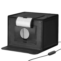 VEVOR Photo Studio Light Box 3000-5600K Adjustable 3 Color Temperatures,41 x 30 x 30.5cm