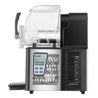 VEVOR Commercial Slushy Machine, 4L Single Tank Frozen Drink Machine, 16 Cups Stainless Steel Margarita Smoothie Frozen Drink Maker, Slushie Maker for