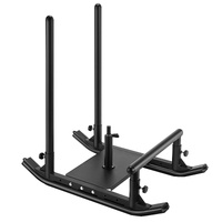 VEVOR Weight Sled, Steel Power Sled, Fitness Strength Training Sleds for Athletic Exercise Speed Improvement, Workout Fitness Equipment with Handle, C