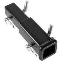 VEVOR Trailer Hitch Extender, Fits for 2" Receiver Hitch Adapter, Trailer Hitch Extension Tube Extender, 7" Extension Length, 4000 lbs Towing Capacity