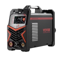 VEVOR TIG Welder, 205A 3-In-1 Welding Machine (Large LED Display)- DC TIG/DC Pulse TIG/MMA(Stick), Electric Welder with IGBT Inverter High-Frequency S