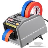 VEVOR Automatic Tape Dispenser, Self-Adhesive Electric Tape Cutter, 25 W Packaging Machine, Tape Cutter, 6-60 mm Tape Width, Electric Tape Cutter Pack