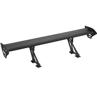 VEVOR Universal Rear Spoiler GT Style Adjustable Trunk Wing Car Racing 43.3''