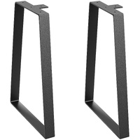 VEVOR 406.4MM Trapezoid Steel Table Legs, Replacement Furniture Legs Set of 2 for DIY Coffee Tables, Modern Desks, Bench, Night Stands, Sofa, Max Load