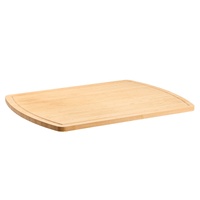 Noodle Board Stove Cover, Stove Top Cover Board for Gas Burner & Electric Stove, Bamboo Wood Cutting Board with Juice Grooves, RV Stovetop/ Kitchen Si