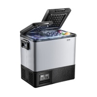 VEVOR Portable Car Refrigerator Freezer Compressor 55L Dual Zone for Car Home