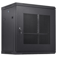 VEVOR 12U Wall Mount Network Server Cabinet, 15.5'' Deep, Server Rack Cabinet Enclosure, 200 lbs Max. Ground-mounted Load Capacity, with Locking Door 