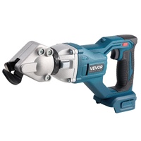 VEVOR Metal Shear, Sheet Metal Cutter Cordless with 360-Degree Pivoting Head, Double Blades, 25000 RPM Speed, Cuts 18 GA Galvanized Steel, 20 GA Stain