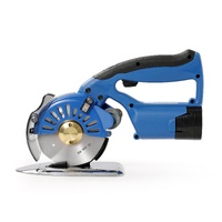 VEVOR Fabric Cutter, 5-Speed Cordless Electric Rotary Fabric Cutting Machine, 1.1" Cutting Thickness, Octagonal Knife, with Replacement Blade and Batt