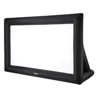 VEVOR 20 ft Inflatable Movie Screen 16:9 600D Movie Projector with Portable Bag