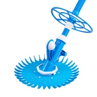 VEVOR Suction Pool Cleaner, Automatic Pool Vacuum Cleaner, Suction Side Automatic Pool Cleaner, Suction Vacuum Pool Sweeper with 12 Hoses, for In-grou