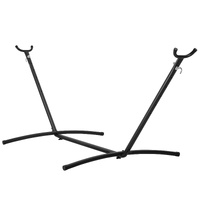 VEVOR Portable Hammock Stand, 450lbs Capacity Steel Hammock Stand for 2 Person, Heavy Duty Adjustable Hooks Hammock Frame Fits 10-13 ft Hammocks, Spac