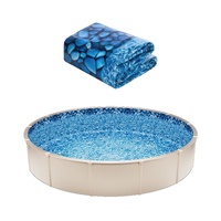 VEVOR Round Pool Liner 24ft Overlap Style Pool Liner 54in Wall Height