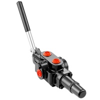 Hydraulic Log Splitter Valve 1 Spool, 25 GPM Hydraulic Directional Control Valve, 3626PSI Hydraulic Loader Valve, Hydraulic Joystick Control Valve for