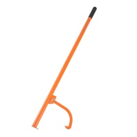 Cant Hook Tool, 59 in, Heavy Duty Steel Log Roller, Log Lifter Timber Jack for Max 32" Dia Logs, Forestry Logging Tools, Dual Function Log Handler for