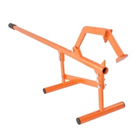 Timberjack, 46.5 in, Heavy Duty Steel Log Lifter, Log Roller with Adjustable Cant Hook, Logging Tools Log Jack for Logs Ups to 15" Dia, Timber Jack fo