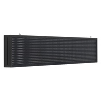 VEVOR Programmable LED Sign, P10 Full Color Flexible Digital Scrolling Panel, DIY Custom Text Pattern GIF Display Board, Bluetooth APP Control Message