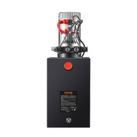 Hydraulic Pump 15 Quart Double Acting Dump Trailer Pump Power Unit DC 12V