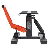 Dirt Bike Lift Stand, Motorcycle Jack Lift Stand 440 lbs Capacity and Hydraulic Lift Operation, Adjustable Height Hoist Table, for Dirt Pit Bike Repai