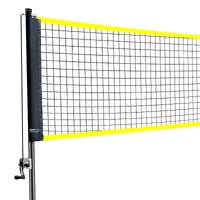 VEVOR Badminton Net Set, Outdoor Backyard Beach Park Badminton Net, Portable Badminton Equipment Set, Adults Kids Badminton Net with Poles, Carrying B