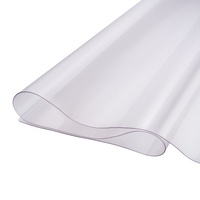 Plastic Table Cover, 36 x 60 Inch 1.5 mm Thick Frosted Table Protector, Rectangle PVC Desk Mat, Waterproof & Easy Cleaning Desk Pad Tablecloth, for Of