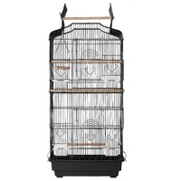 VEVOR Bird Flight Cage 39 in Hanging Metal Parakeet Cage for Cockatiels Parrot