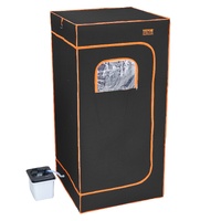 VEVOR Portable Steam Sauna Tent Full Size 2000W Personal Sauna Blanket W/ Chair,880 x 880 x 1780 mm