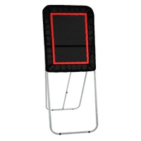 VEVOR Folding Lacrosse Rebounder for Backyard, 3x4 Ft Volleyball Bounce Back Net, Pitchback Throwback Baseball Softball Return Training Screen, Adjust
