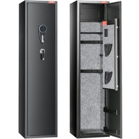 VEVOR Gun Safe Rifle Safe with Digital Keypad & Lock 5 Rifles Storage Cabinet