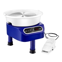VEVOR Pottery Wheel, 10 inch Pottery Forming Machine, 350W Electric Wheel for Pottery with Foot Pedal and LCD Touch Screen, Direct Drive Ceramic Wheel