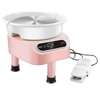 VEVOR Pottery Wheel, 11 inch Pottery Forming Machine, 450W Electric Wheel for Pottery with Foot Pedal and LCD Touch Screen, Direct Drive Ceramic Wheel