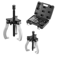 Gear Puller Set, 3" and 7" Puller Kit, 3 Jaw Gear Bearing Flywheel Pulley Removal Tool, 2 or 3 Reversible Jaws Wheel Puller, Vertically and Horizontal