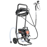 VEVOR Stand Airless Paint Sprayer, 950W 3000PSI High Efficiency Electric Airless Sprayer With Cart, Fine And Even Painting Effect, Paint Sprayers for 